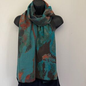 Abstract Cashmere Scarf
